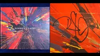 Robert Plant Digging Deep Autographed Vinyl Set Unboxing