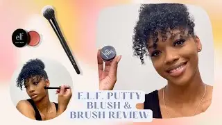 e.l.f. Putty Blush & Blush Brush Review!!