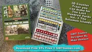 GMT The Last Hundred Yards The Solomon Islands -  Counter Trays, Everything back in the box, Neatly!