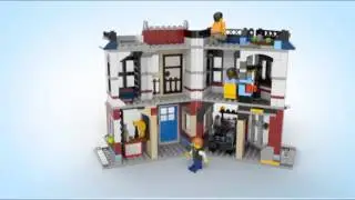 Lego Creator | 31026 | Bike Shop and Cafe | Lego 3D Review