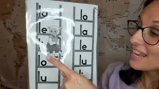 All Blend charts additional practice video Abeka Kindergarten Homeschool