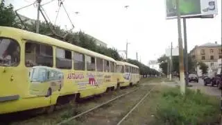 Трамваи в г. Тверь 2010 - Trams in Tver, Russia (Now Closed)