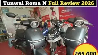  Sirf ₹65,000 mein Sabse Best Electric Scooter? 😱 Tunwal Roma N Full Review 2026!