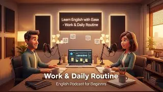 👉 Talk About Work & Daily Routine | English Conversation for Beginners (A2&ndash;B1)