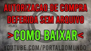 PEGAR AUTORIZA&Ccedil;&Atilde;O DE COMPRA DE UMA FORMA MAIS SIMPLES NO SINARM CAC (AUTORIZA&Ccedil;&Atilde;O BUGADA)