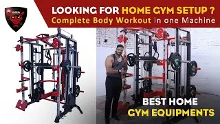 Looking For Complete Home Gym Setup | Functional Trainer With Smith Machine FTS-306 by Gamma Fitness
