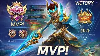 VICTORY + MVP = ZILONG POWER 🔥 | MLBB GAMEPLAY | YUNCHO GAMER