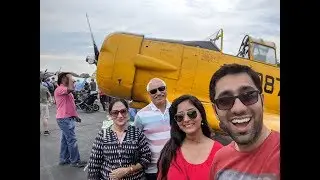 Airshow 2019 | Discovery Flight-Flying for first time | Family's day out - Part3