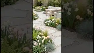 Soft Spring Garden 2026 | Pastel Modern Backyard Design
