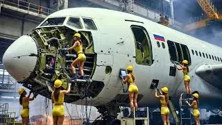 Dentro de la Fábrica del Avión más Protegido de Rusia | El Il-96 Presidencial