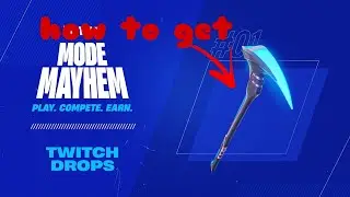 How to claim the free fortnite pickaxe from twitch drops