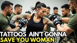 They Circled the Girl With Too Many Tattoos — Then Discovered She Was a Navy SEAL Legend