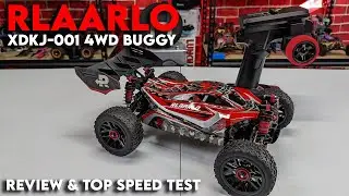 Awesome Looking RC Car!! | RLAARLO XDKJ-001 4WD 1:14 RC Buggy Review & Top Speed Test