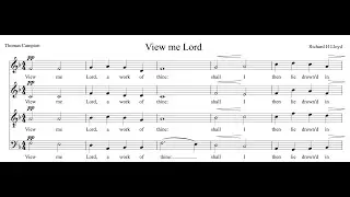 Richard Lloyd - View me, Lord (score video)