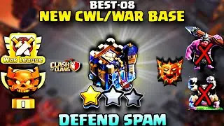 BEST TH18 CWL Base & War Base Links | Th18 Anti Throwers LEGEND LEAGUE Base Layout In CLASH OF CLANS