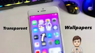Apply Transparent wallpapers on Your iPhone Lock Screen