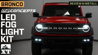 2021-2024 Bronco MP Concepts LED Fog Light Kit Review & Install