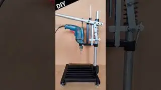How To Make A Drill Press  |  Handmade Drill stand  | drill ideas