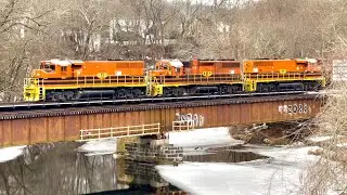 Pumpkins on Ice… Buffalo & Pittsburg visits the New England Central