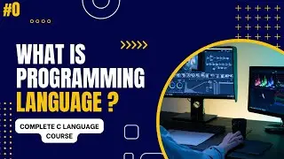 What is Programming Language : C language tutorial for beginners | Hindi