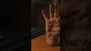 Thing showing middle finger on joker 🤣| Wednesday | Wednesday Addams #shortvideo