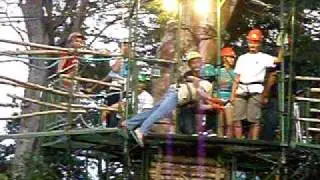 Janika in Subic's adventure the Tree Drop