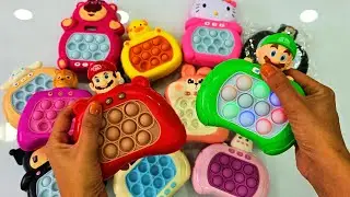MARIO & LUIGI POP IT Game Unboxing and Review 2024 - So Satisfying Electric Game Console Fidget Toy