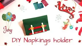 DIY D&eacute;co de table de No&euml;l | Porte Serviettes de No&euml;l | Tr&egrave;s facile | Scrapbookingbysissi