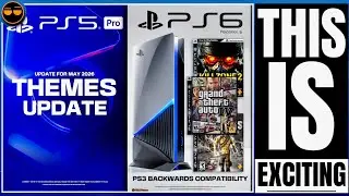 PLAYSTATION 5 - NEW PS5 THEMES FEATURES UPDATE LIVE NOW / NEW PS6 PS3 BACKWARDS COMPATIBILITY-TESTI…