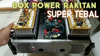 BOX POWER SUPER TEBAL. SANGAT REKOMENDED BUAT YANG HOBI RAKIT POWER AMPLIFIER. Josss bosss