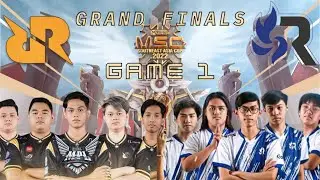GAME 1 RRQ HOSHI Vs RSG PH | MSC GRAND FINALS | [ENGLISH]