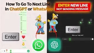 How to Use Enter Key to Change Line on WhatsApp Web and ChatGPT