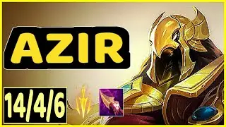 Azir 1 million mastery domination (platinium elo)