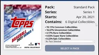 Topps MLB NFTs Pack Opening!