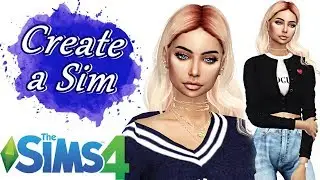The Sims 4 CREATE A SIM | Miley | Winter outfits | FULL CC List Mods