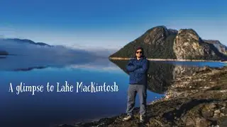 A glimpse to Lake Mackintosh, Tasmania Australia