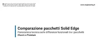 Quali differenze tra Solid Edge Classic e Solid Edge Premium?