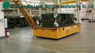Agv self propelled battery powered  transfer trolley