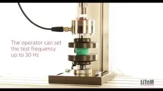 Rubber testing machine