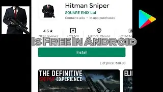 Hitman Sniper Is Free In Play Store 2020
