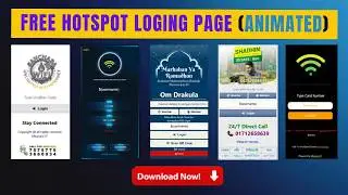 FREE MikroTik HotSpot Login Page || DOWNLOAD NOW !!!