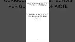 bput 2nd semester mechanical , electrical ,civil engineering syllabus