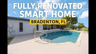 Fully Renovated Smart Home with Saltwater Pool in Bradenton, FL!