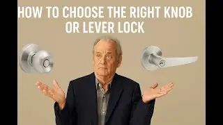 How to Choose the Right Knob or Lever Lock for Your Door - Dr Lock Shop