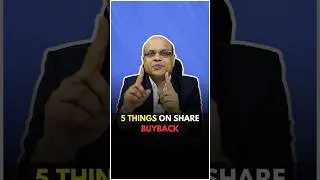 5 Things on Share Buyback #buyback