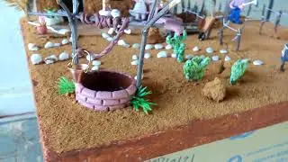 maquete sobre a seca.trabalho escolar#maquetes #trabalhoescolar #feitoamao #maes #dicasincriveis
