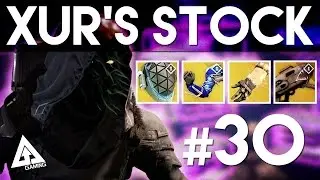 Destiny Xur Location Week 30 - NEW Exotic Armour and Weapons | April 3rd