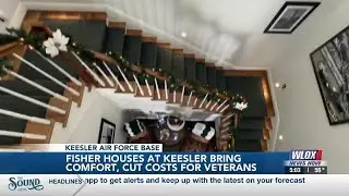 Fisher Houses at Keesler Air Force Base provide community for military families, veterans