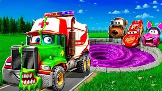 American Monster Car Challenge! Epic Racing & Destruction
