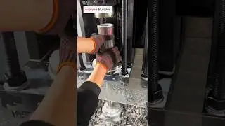 Steel drilling machine | #steel #steelers #steelgrill #shorts